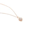 Collier Calvi Argent Rose Oxyde De Zirconium