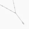 Collier Capella Argent Blanc Oxyde De Zirconium