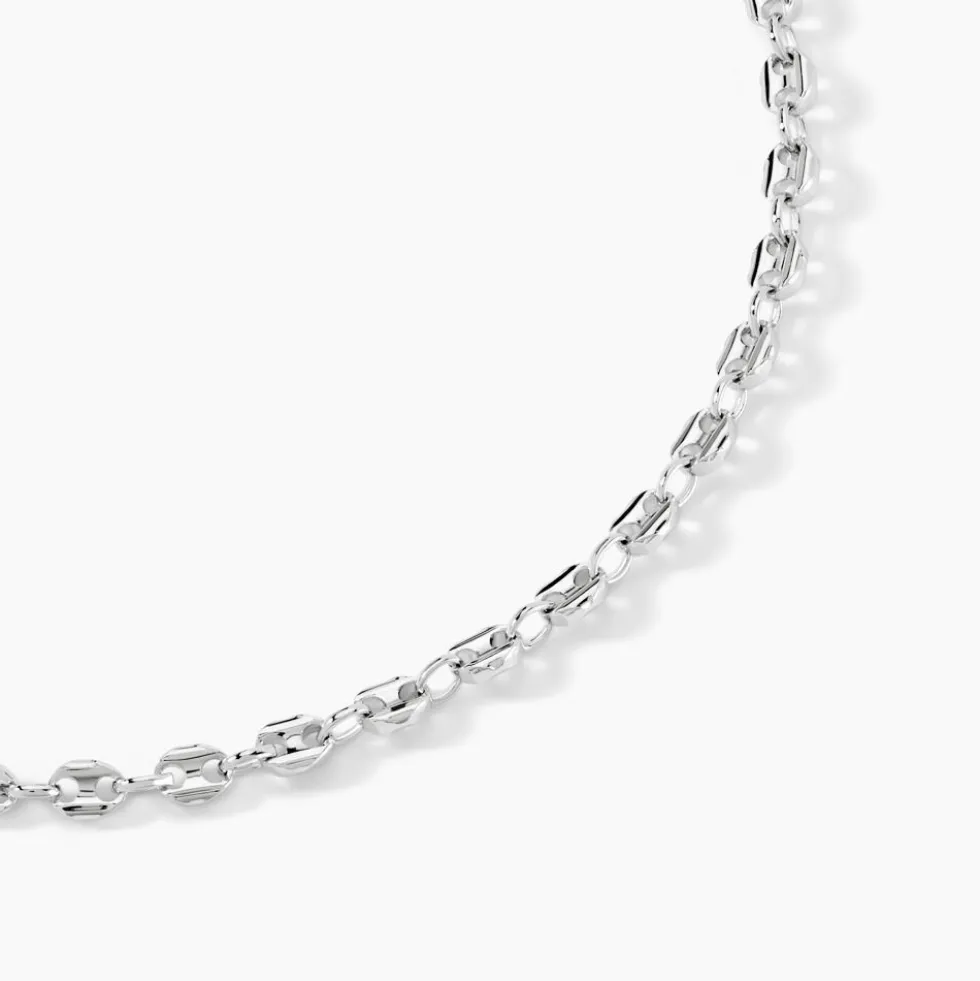 Collier Carrus Argent Blanc