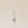 Collier Catchy Argent Blanc