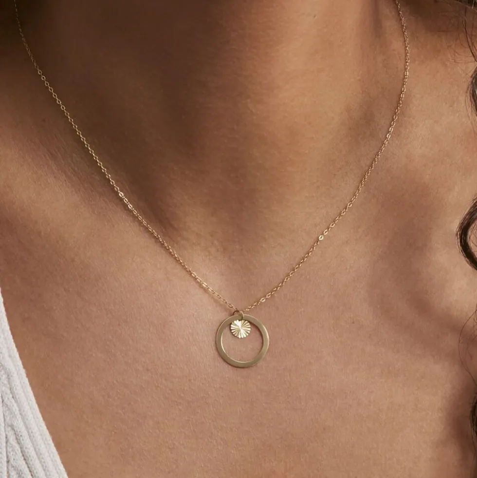 Collier Celestino Or Jaune
