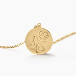 Collier Celestyna Or Jaune