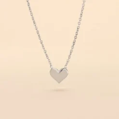 Collier Chandana Argent Blanc
