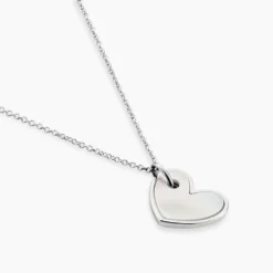 Collier Charla Argent Blanc Nacre