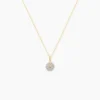 Collier Charletta Or Jaune Diamant