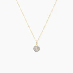 Collier Charletta Or Jaune Diamant