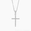 Collier Chirsta Argent Blanc Oxyde De Zirconium