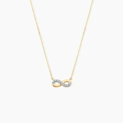Collier Chlothilde Or Jaune Diamant
