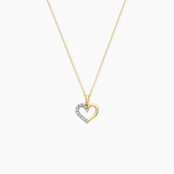 Collier Christine Or Jaune Diamant
