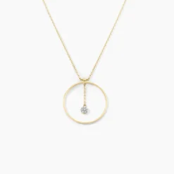 Collier Circlea Or Jaune Diamant