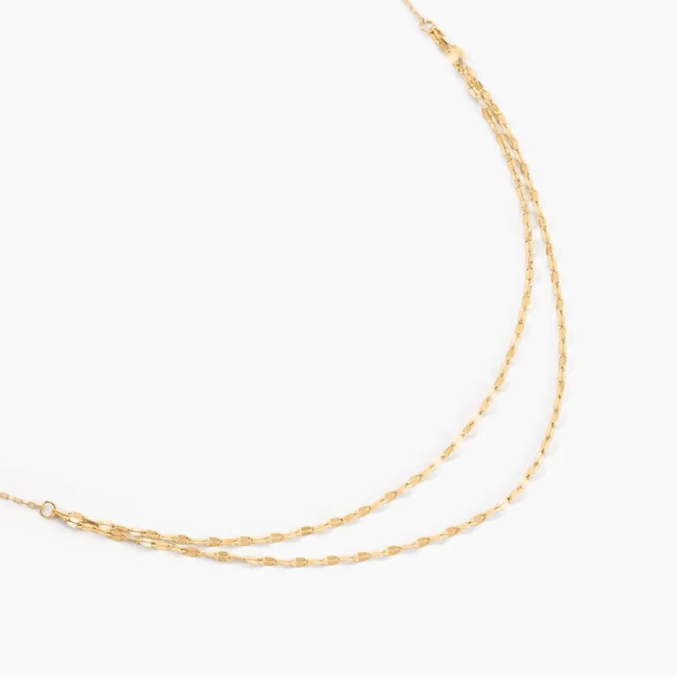 Collier Clareto Or Jaune