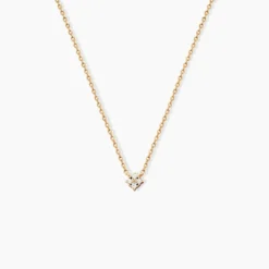 Collier éclat Perlé Plaqué Or Oxyde De Zirconium