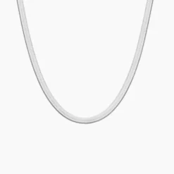 Collier Clemance Argent Blanc