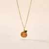 Collier Clemens Or Jaune