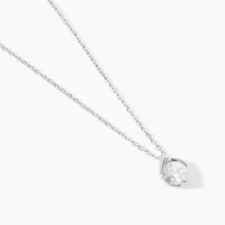 Collier Cleopatra Argent Blanc Oxyde De Zirconium