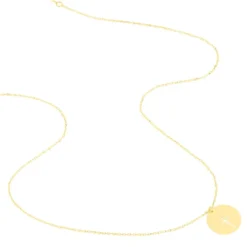 Collier Cobeia Croix Maille Forcat Or Jaune