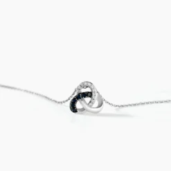 Collier Constellation Or Blanc Diamant
