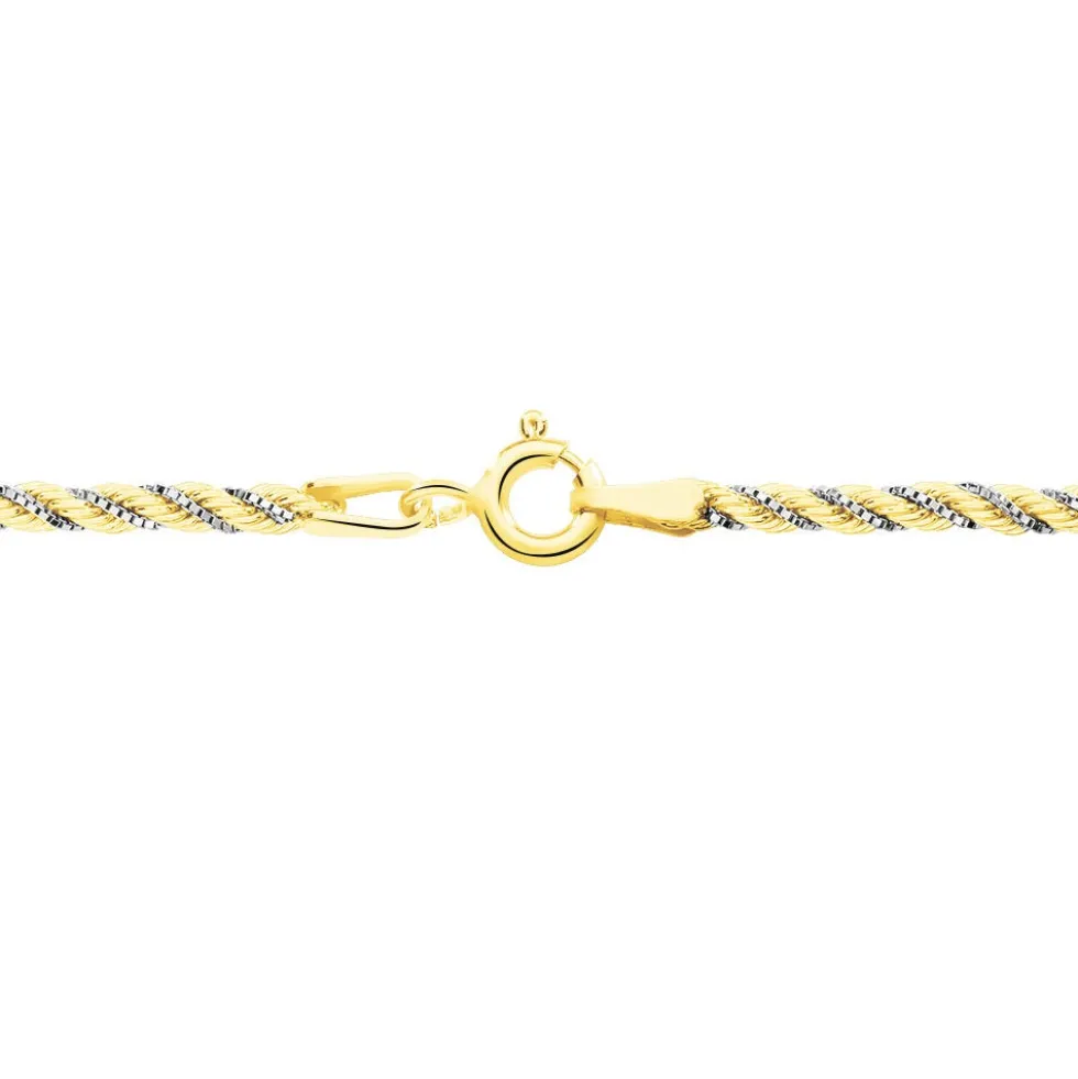 Collier Cordelia Danilo Maille Corde Et Venitienne