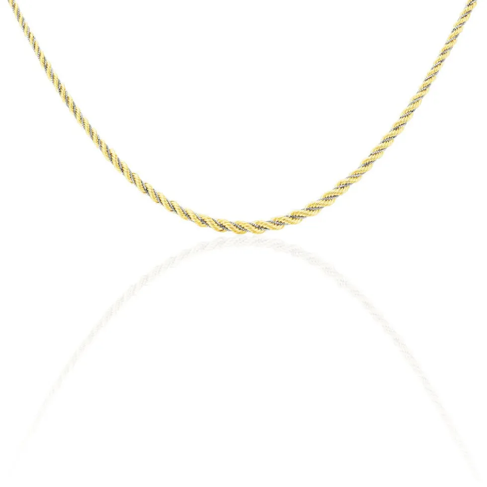 Collier Cordelia Danilo Maille Corde Et Venitienne