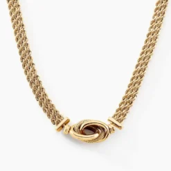 Collier Cordelia Or Jaune