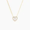 Collier Cortney Or Jaune Oxyde De Zirconium