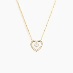 Collier Cortney Or Jaune Oxyde De Zirconium