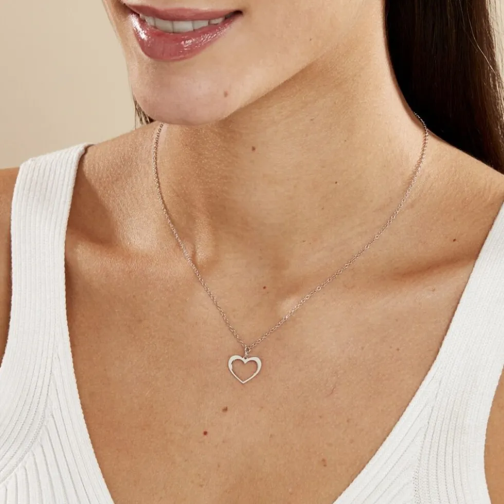 Collier Cosima Argent Blanc