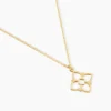 Collier Coskun Or Jaune