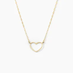 Collier Cuore Or Jaune