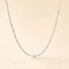 Collier Danael Argent Blanc