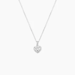 Collier Dari Or Blanc Oxyde De Zirconium