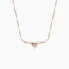 Collier Davena Argent Rose Oxyde De Zirconium