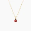 Collier Deena Or Jaune Oxyde De Zirconium