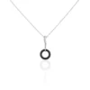 Collier Delphinia Argent Blanc Oxyde De Zirconium