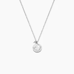 Collier Denzel Argent Blanc Oxyde De Zirconium