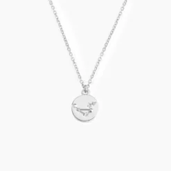 Collier Despina Argent Blanc Oxyde De Zirconium