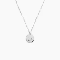 Collier Despina Argent Blanc Oxyde De Zirconium