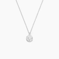 Collier Despina Argent Blanc Oxyde De Zirconium