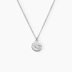 Collier Despina Argent Blanc Oxyde De Zirconium