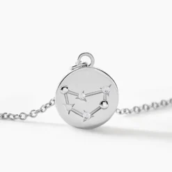 Collier Despina Argent Blanc Oxyde De Zirconium