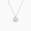 Collier Dhyana Argent Blanc Oxyde De Zirconium
