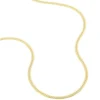 Collier Doline Maille Anglaise Or Jaune