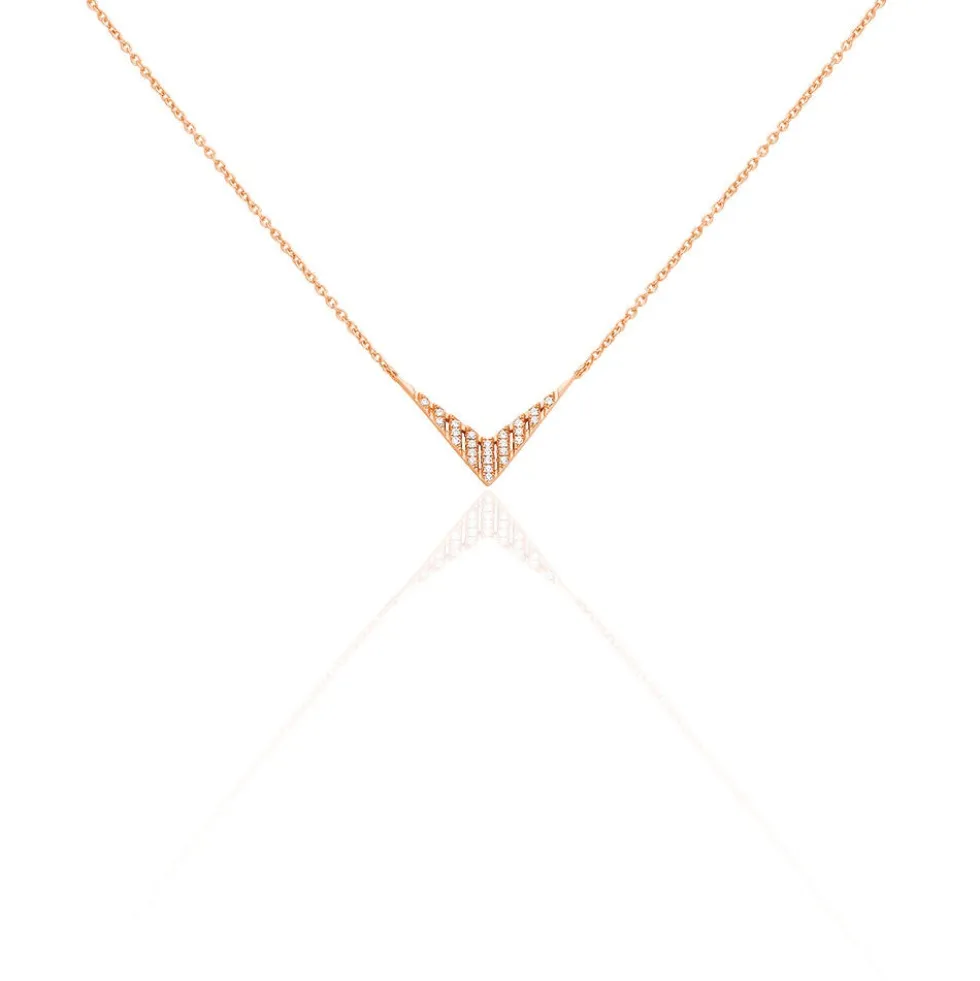 Collier Doralisa Argent Blanc Oxyde De Zirconium