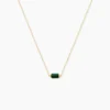 Collier Ean Or Jaune Malachite