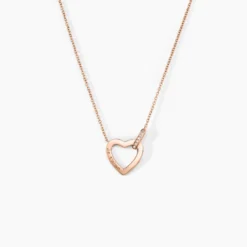 Collier Elanda Argent Rose Oxyde De Zirconium