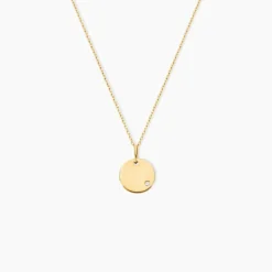 Collier Eleone Or Jaune Diamant