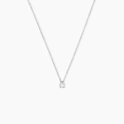 Collier Elfa Or Blanc Diamant