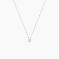 Collier Elfa Or Blanc Diamant