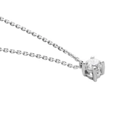 Collier Elfa Or Blanc Diamant