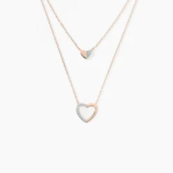 Collier Emilia Or Rose Diamant